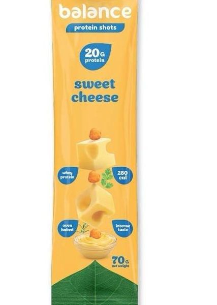 (العربية) شيبس بروتين بالانس شوتس جبنة حلوة  70غم (20 غم بروتين) *1/15