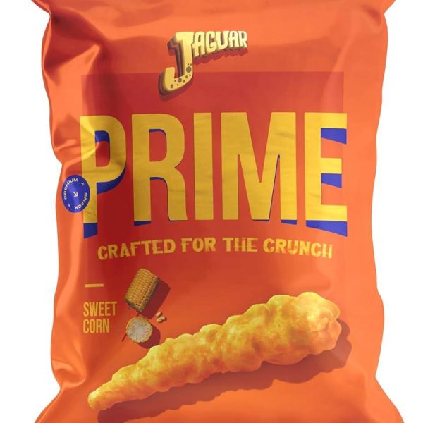 (العربية) شيبس جاكوار برايم مقرمش بالذرة الحلوة 70غم *1/10
