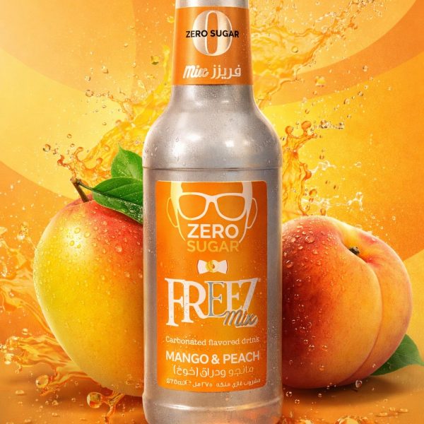 فريز -مانجا- zero مشروب غازي (275 مل) * 1/24