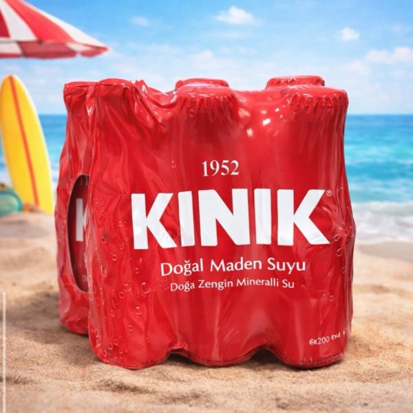 مياه غازية كينك طبيعية 200 مل 1/24